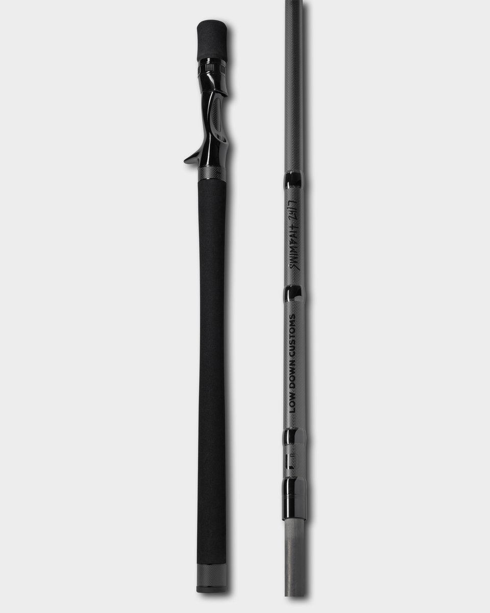 レビュー高評価商品 Low Down Customs — LDC x Swimbait 24/7 8' XXH (6 - 15 oz) ロッド